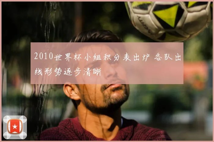 2010世界杯小组积分表出炉 各队出线形势逐步清晰